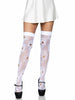 Sugar Skull Net Thigh Highs