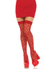 Heart Net Thigh Highs