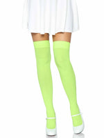 Opaque Nylon Thigh Highs